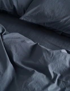 Washed Cotton 300 Thread Count Flat Sheet