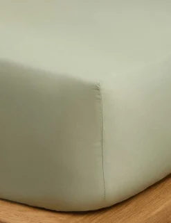 Washed Cotton Deep Fitted Sheet