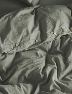 Washed Cotton Deep Fitted Sheet