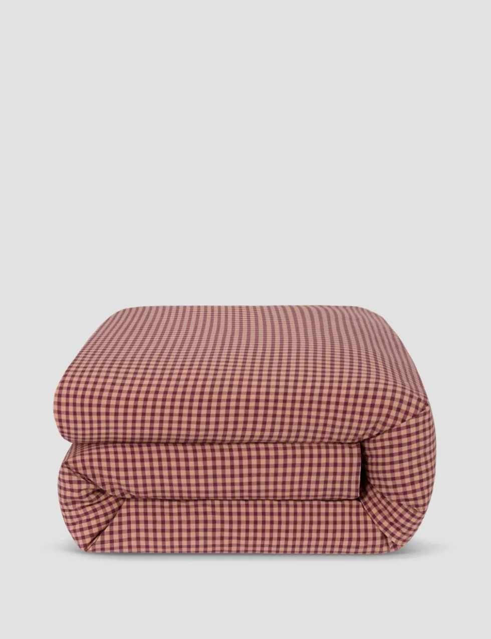 Washed Cotton Gingham Duvet Cover