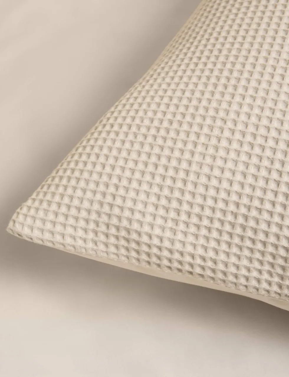 Washed Cotton Waffle Bedding Set