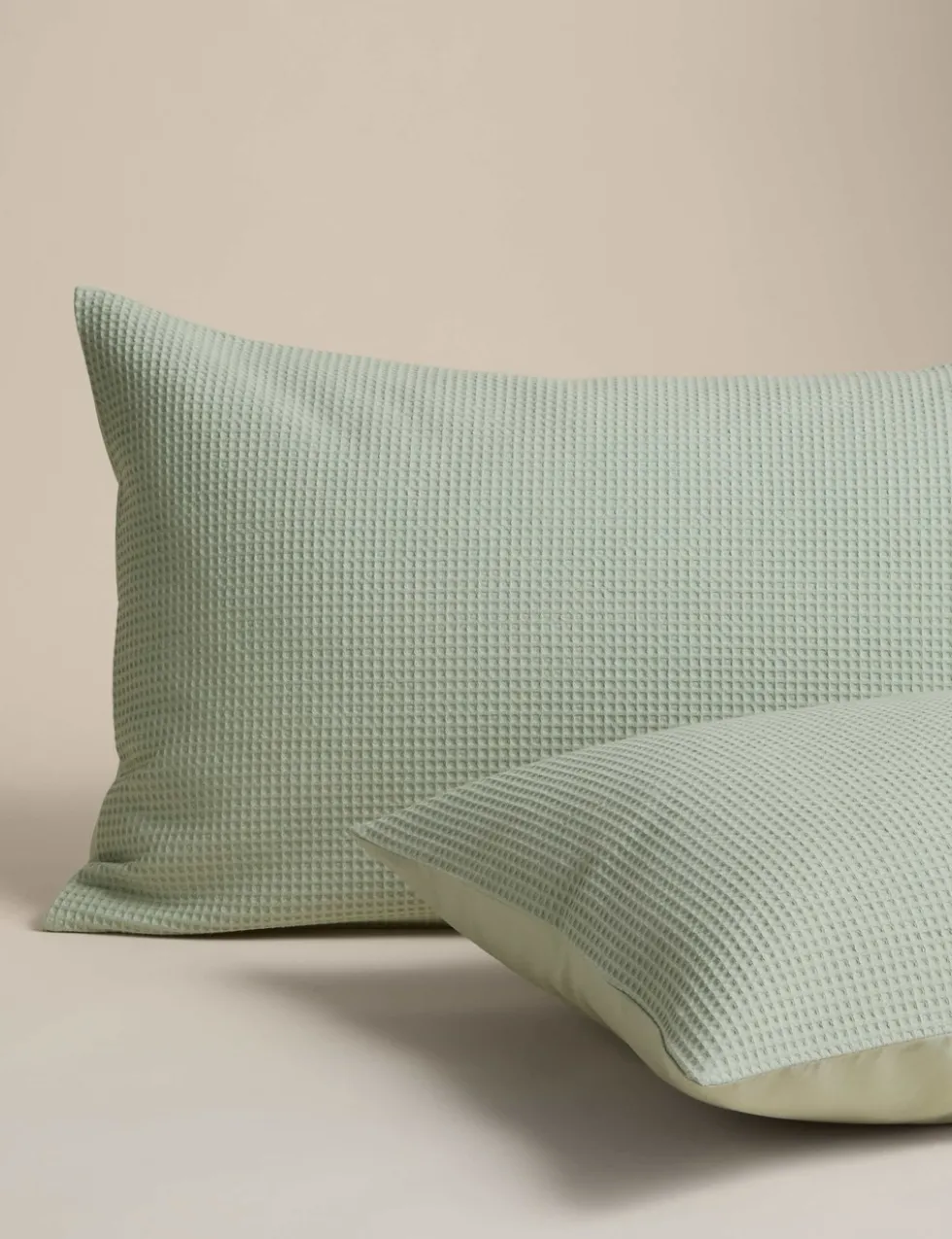 Washed Cotton Waffle Bedding Set