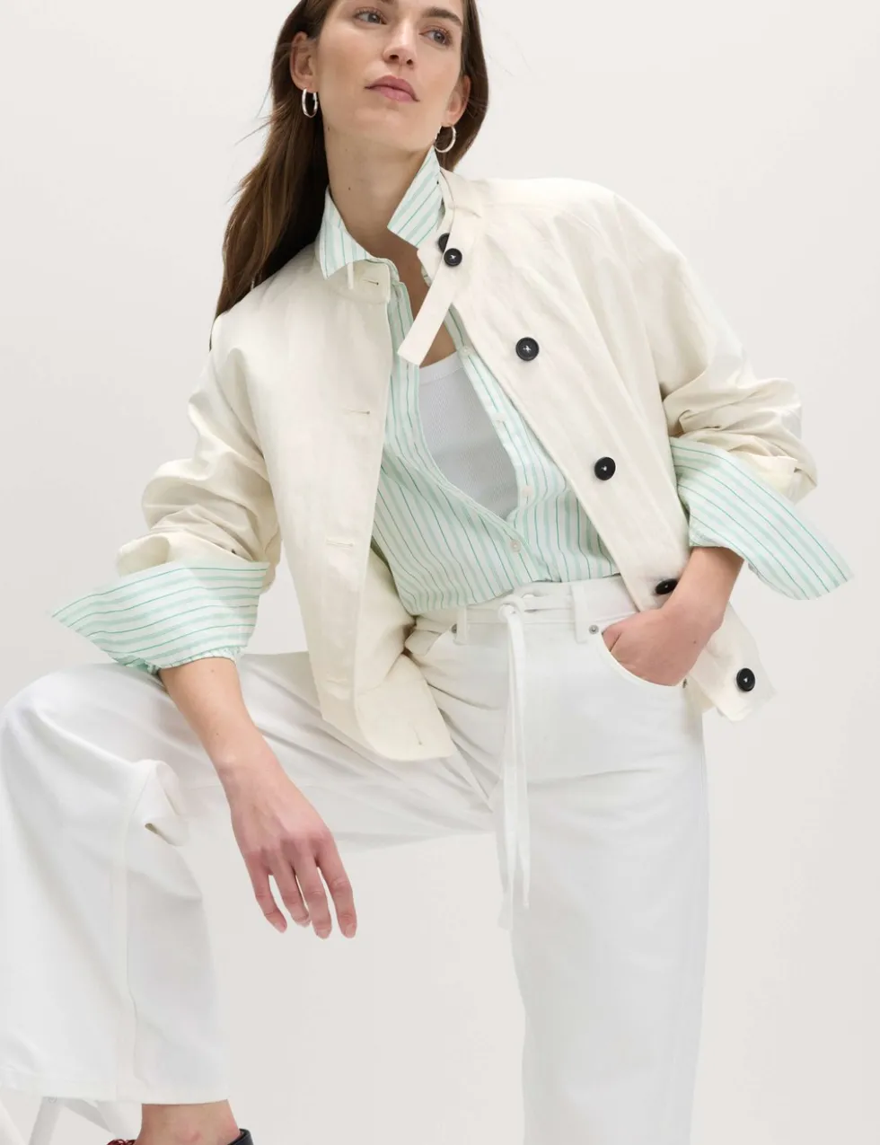 Washed Satin Look Bomber Jacket