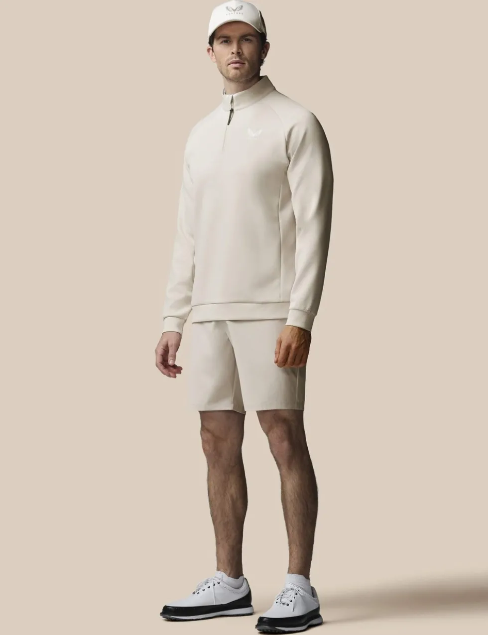 Water Resistant Half Zip Golf Jacket