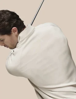 Water Resistant Half Zip Golf Jacket