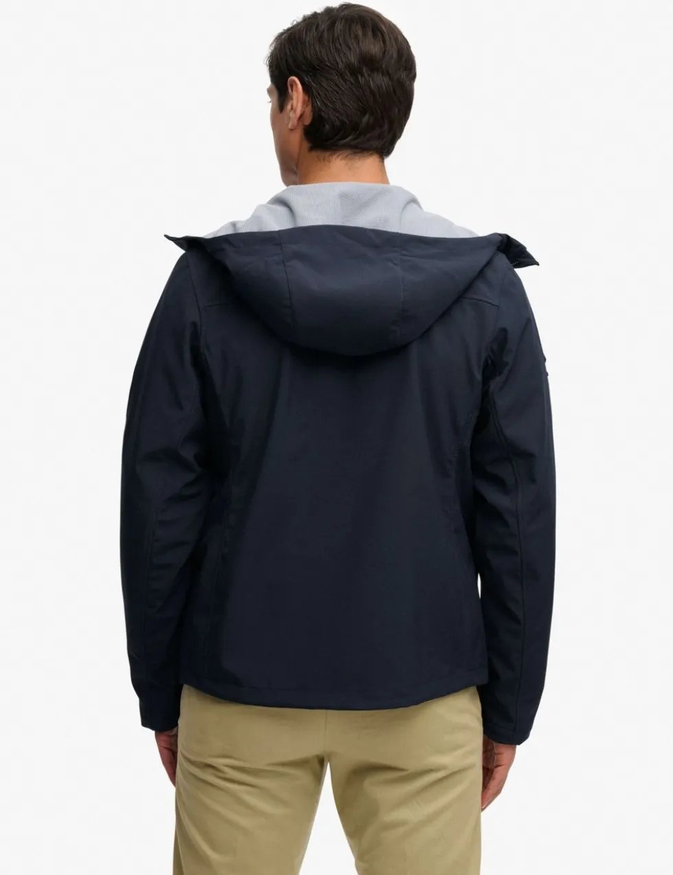 Water Resistant Hooded Softshell Jacket