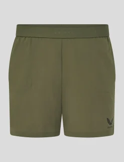 Water Resistant Zip Pocket Sports Shorts