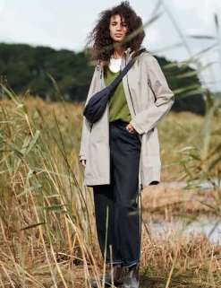 Waterproof Cotton Rich Longline Raincoat