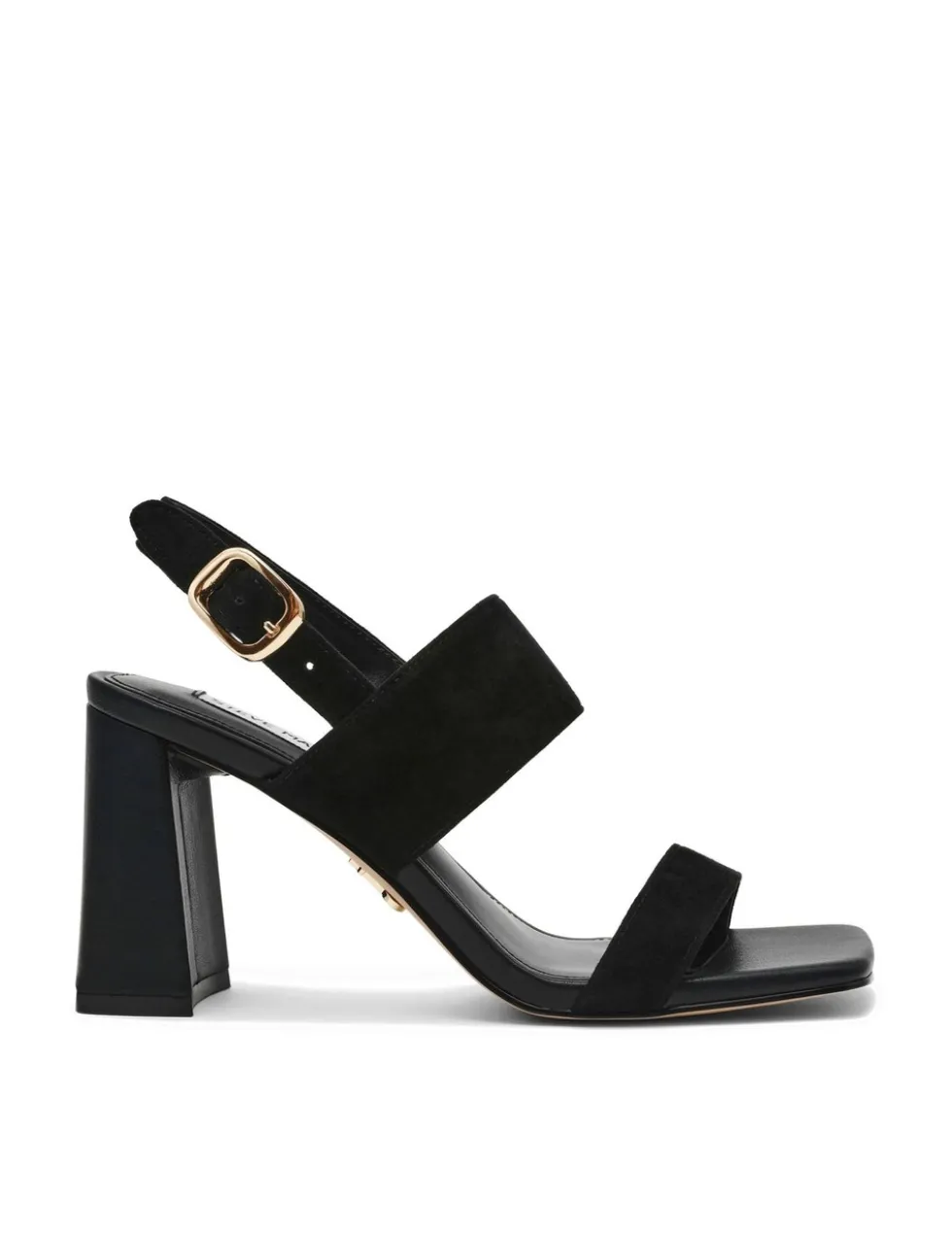 Wendie 015 Suede Ankle Strap Block Heel Sandals