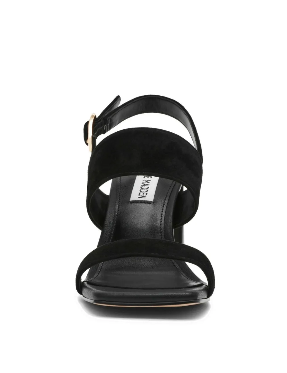 Wendie 015 Suede Ankle Strap Block Heel Sandals