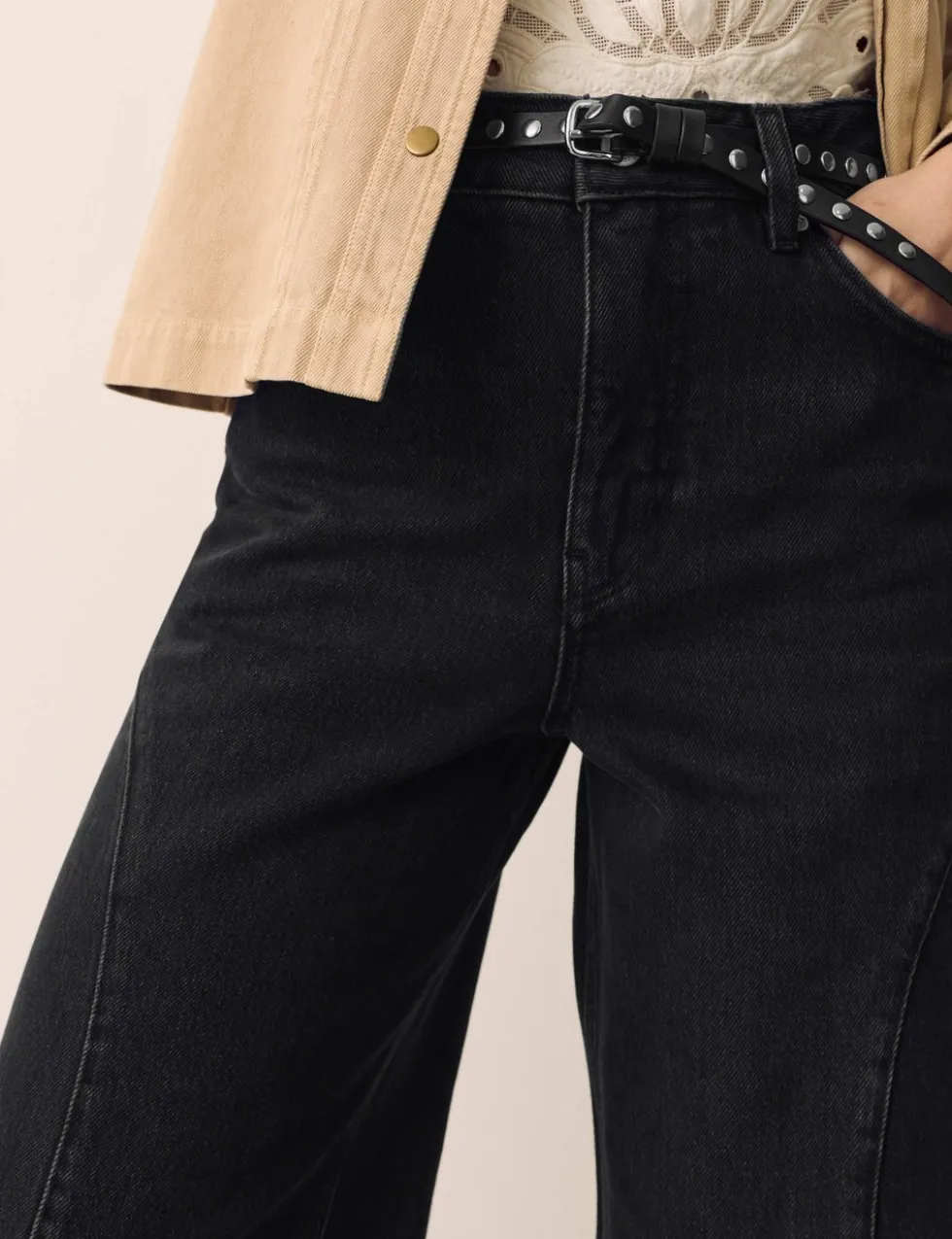 Western Tapered Jeans