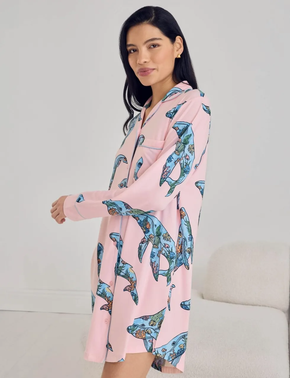 Whale Print Nightshirt