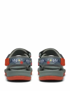 Wharf Tide Green Combi Sandals (4-6½ Small)
