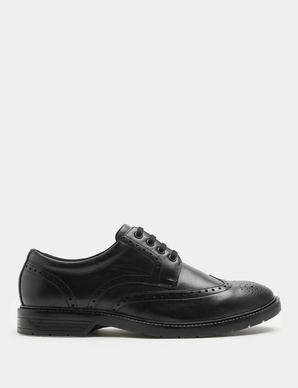 Wide Fit Airflex ™ Leather Brogues