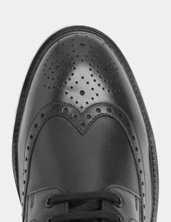 Wide Fit Airflex ™ Leather Brogues