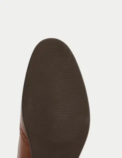 Wide Fit Leather Brogues