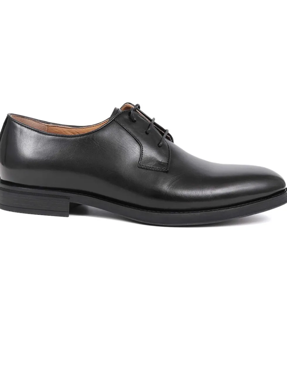 Wide Fit Leather Derby Shoes