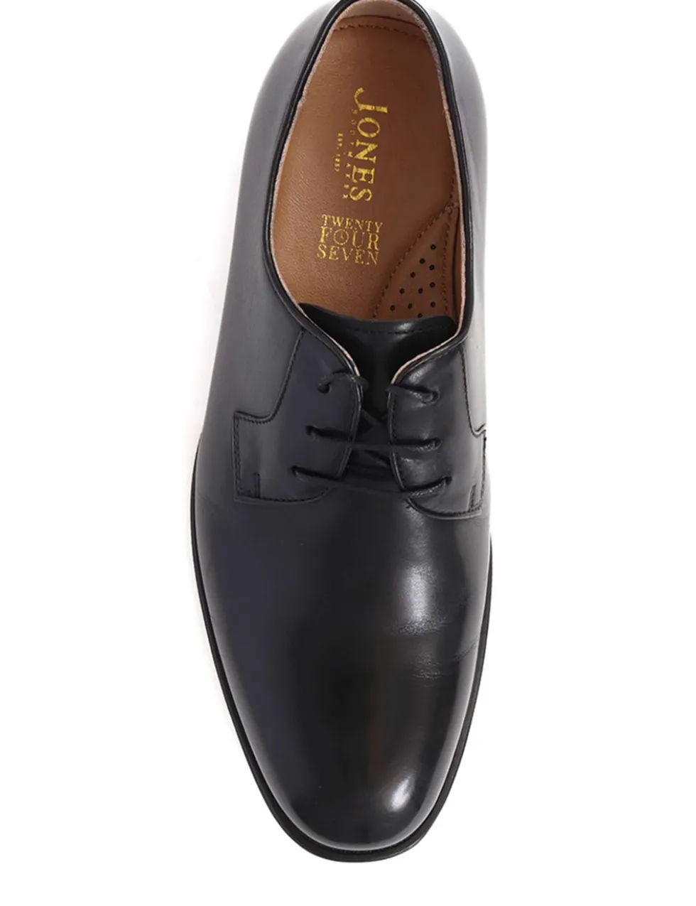 Wide Fit Leather Derby Shoes