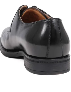 Wide Fit Leather Derby Shoes