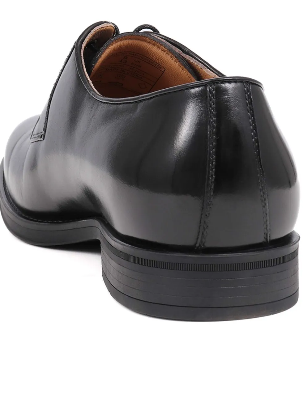 Wide Fit Leather Derby Shoes