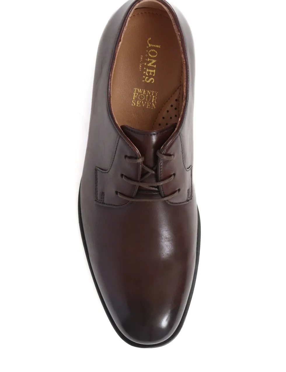 Wide Fit Leather Derby Shoes