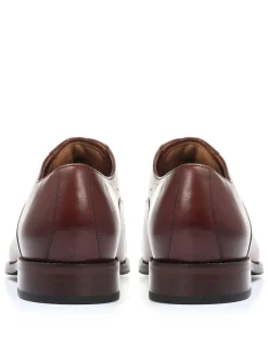 Wide Fit Leather Oxford Shoes