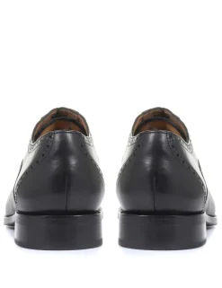 Wide Fit Leather Oxford Shoes