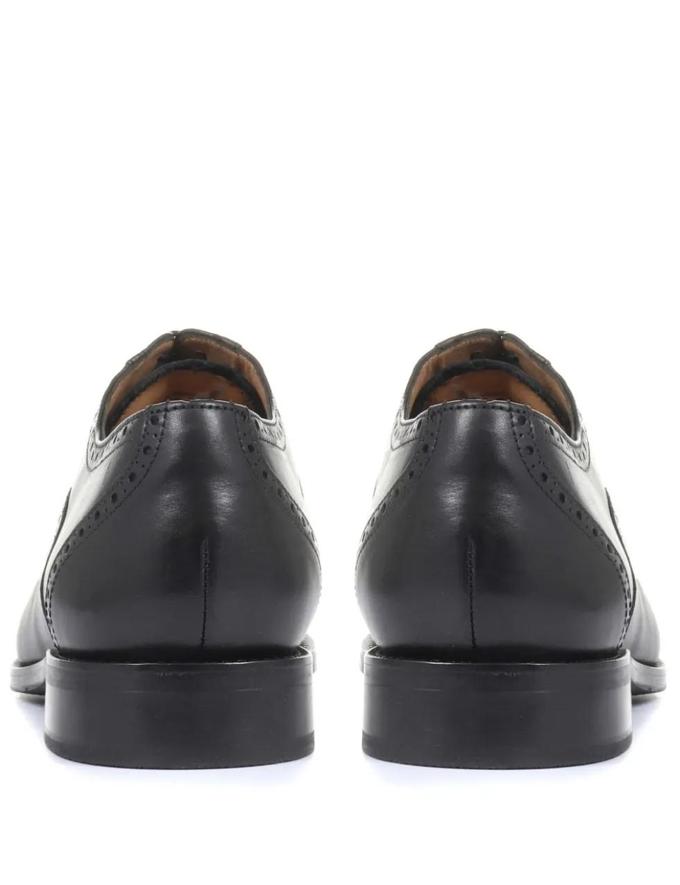 Wide Fit Leather Oxford Shoes