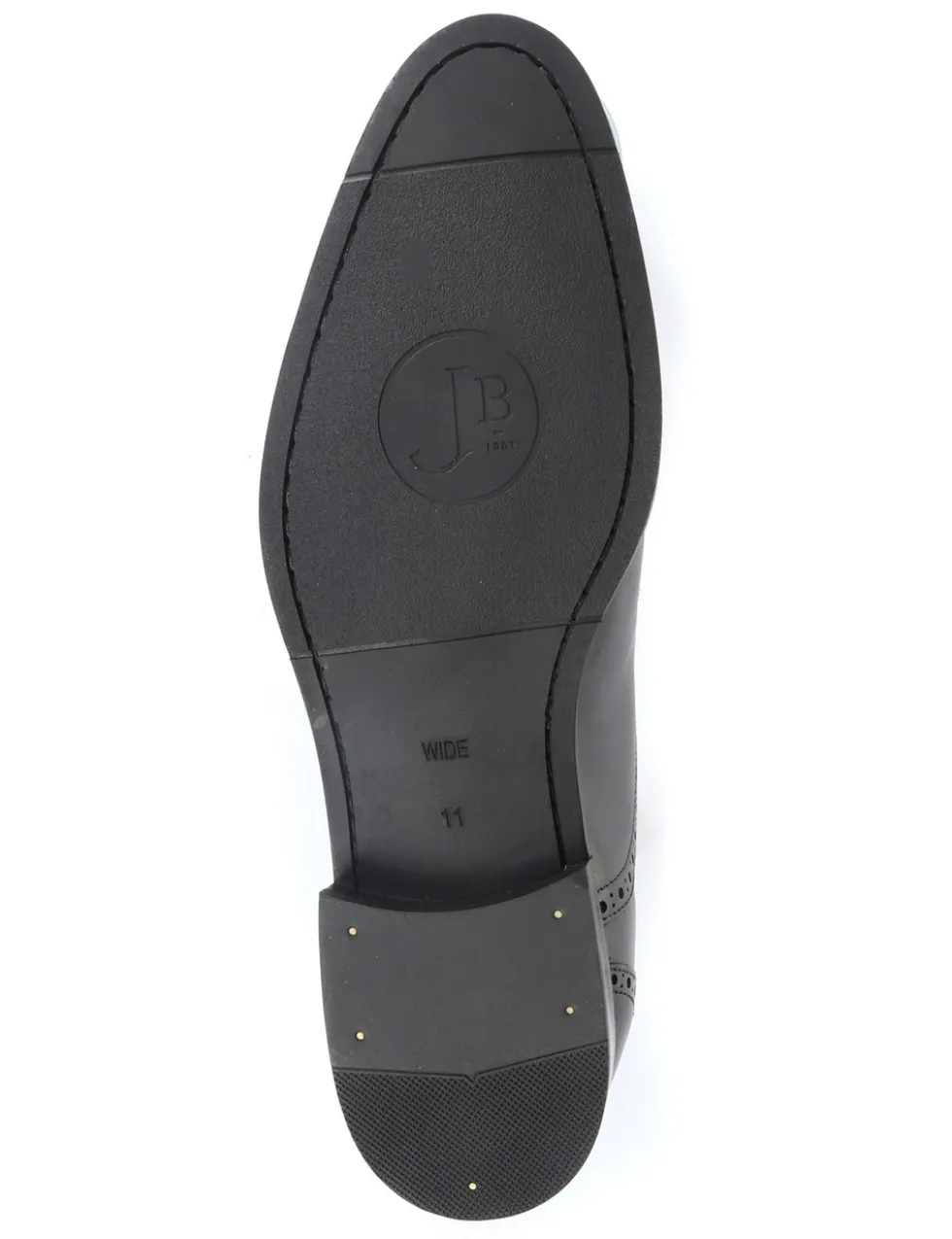 Wide Fit Leather Oxford Shoes