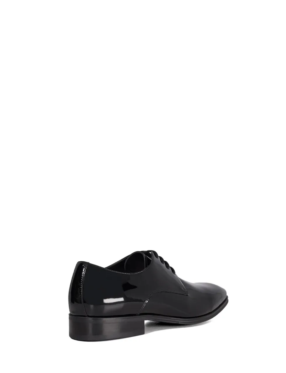 Wide Fit Patent Leather Oxford Shoes