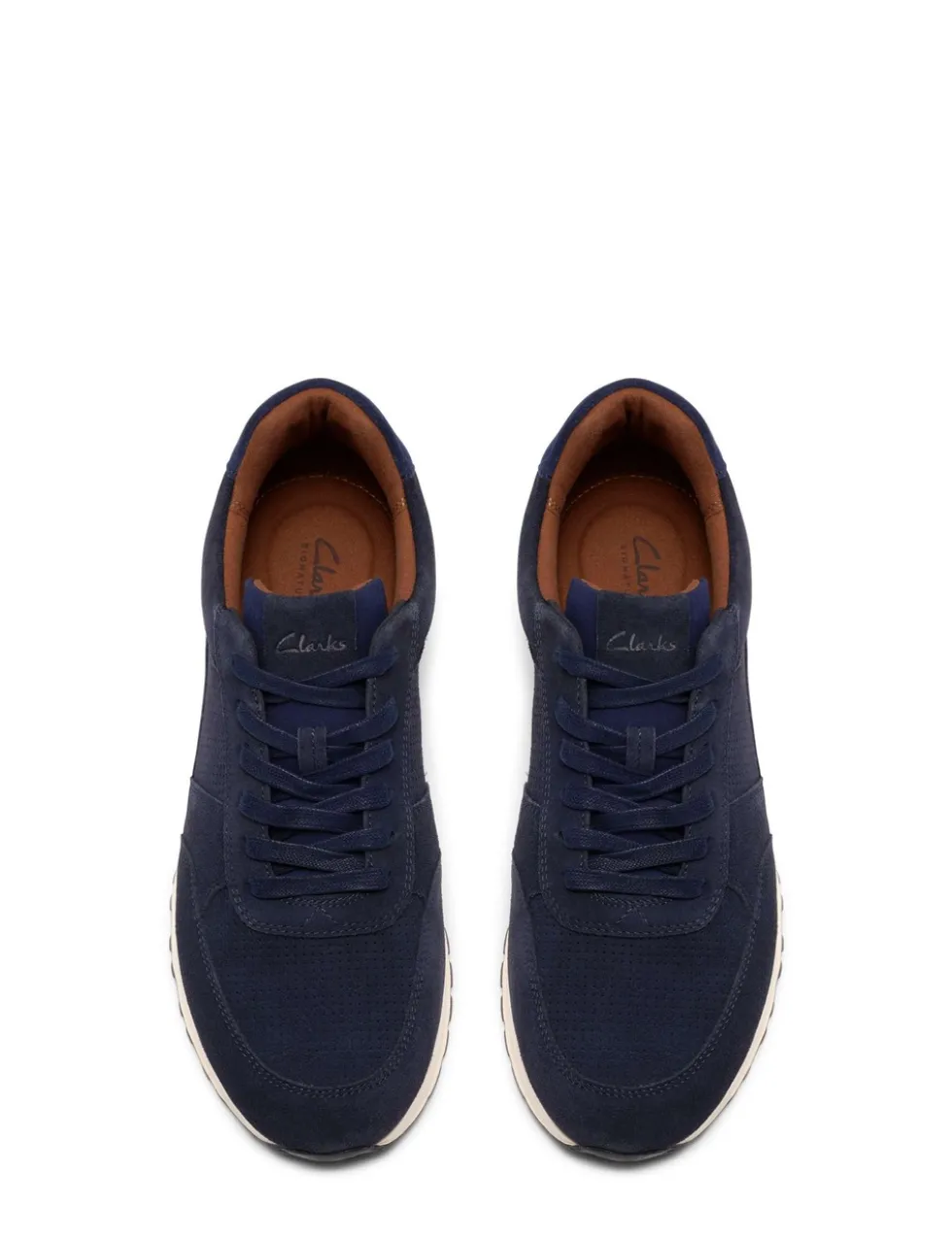 Wide Fit Suede Lace Up Trainers