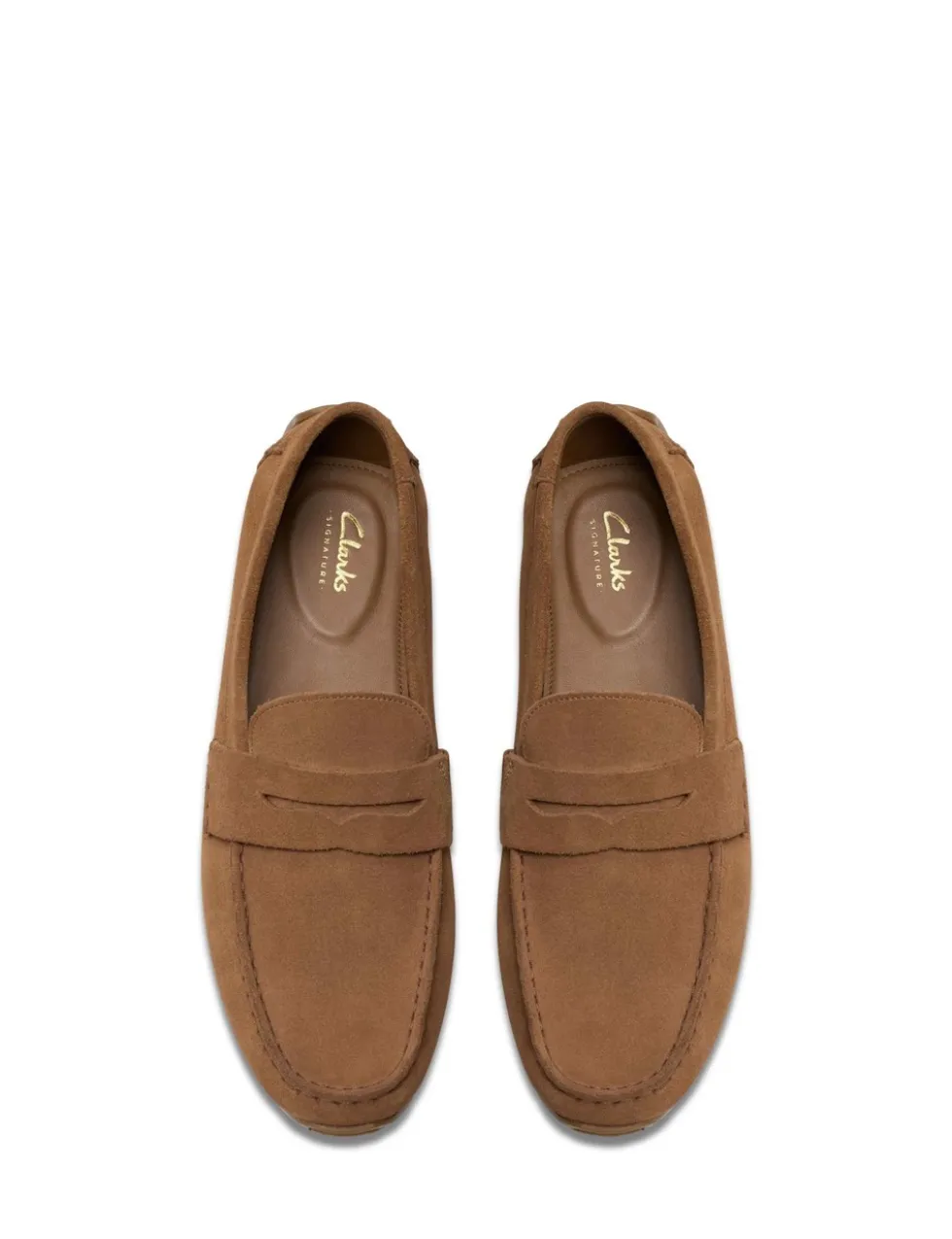 Wide Fit Suede Slip On Loafers