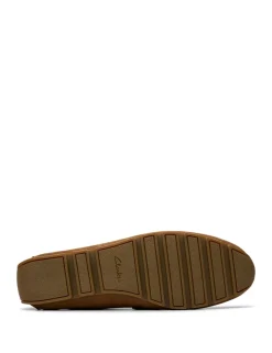 Wide Fit Suede Slip On Loafers