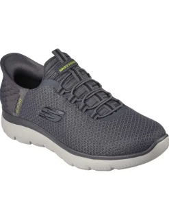 Wide Fit Summits High Range Slip-ins Trainers