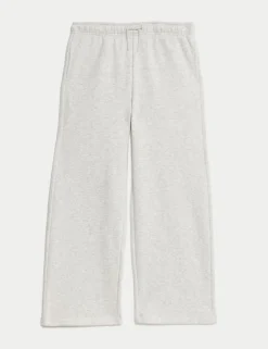 Wide Leg Cotton Rich Joggers (2-16 Yrs)