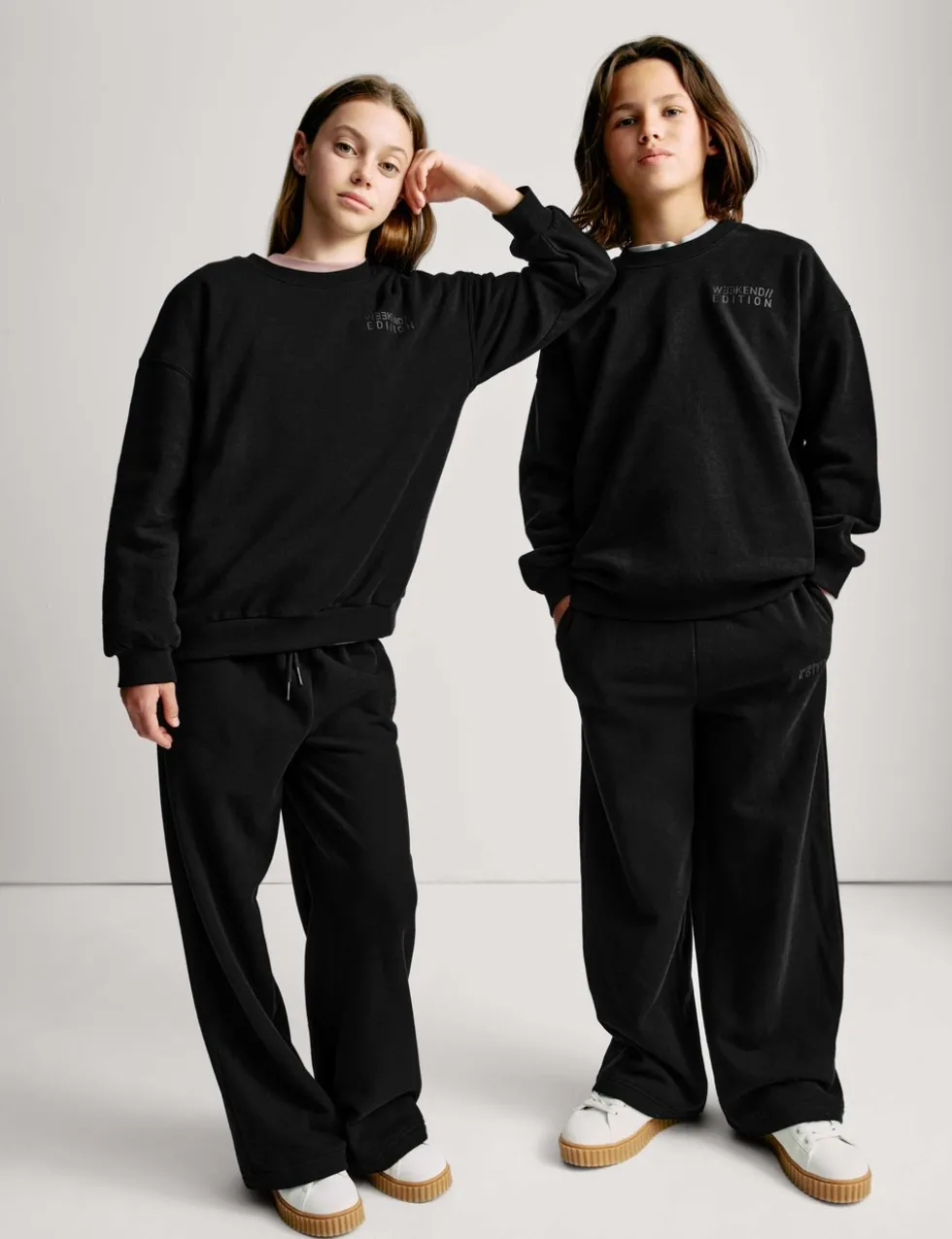 Wide Leg Cotton Rich Joggers (2-16 Yrs)
