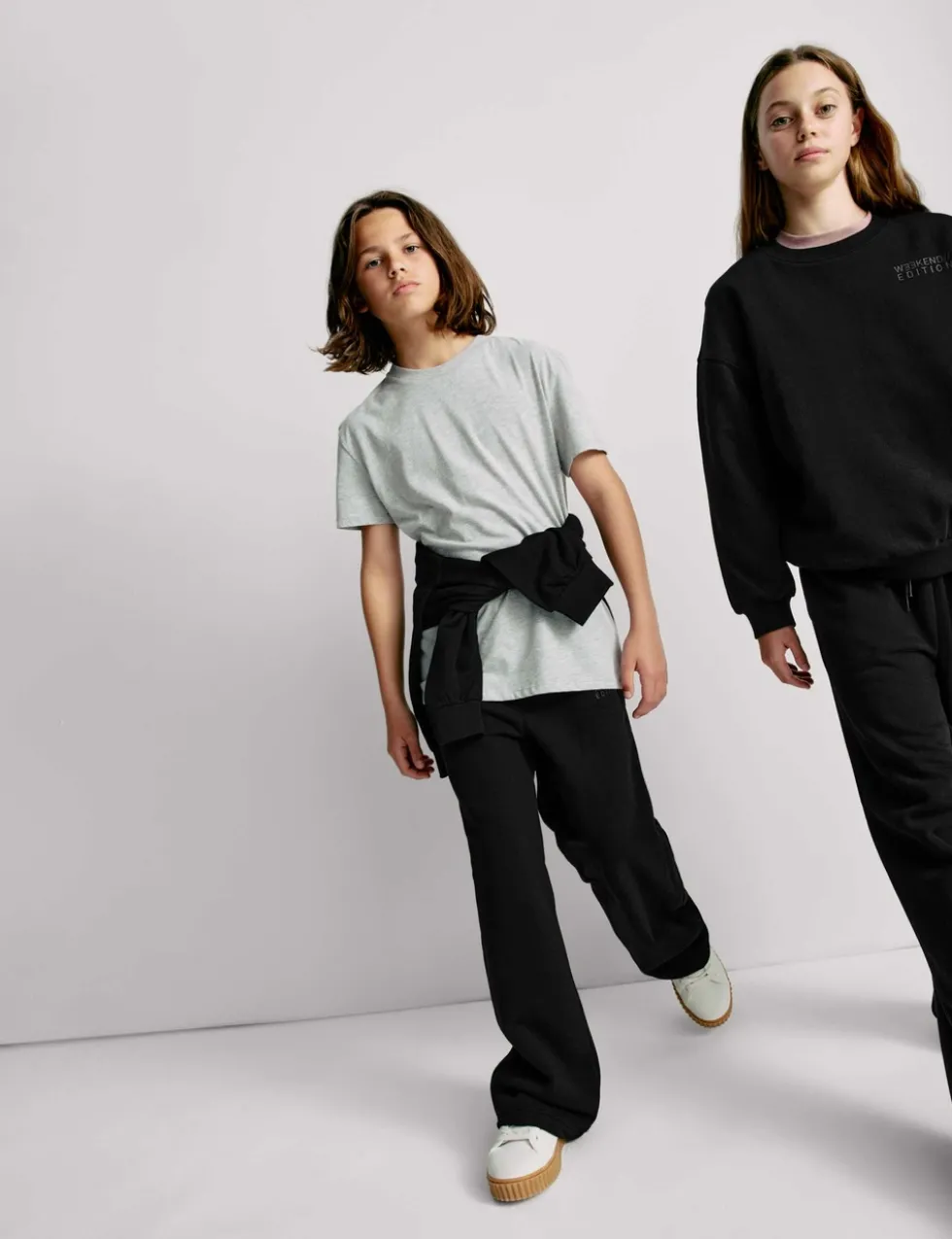 Wide Leg Cotton Rich Joggers (2-16 Yrs)