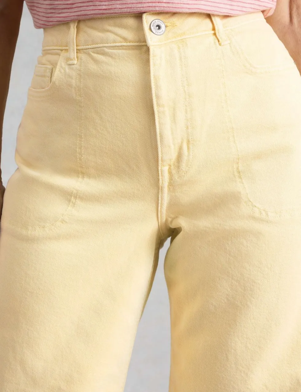 Wide Leg Cropped Jeans