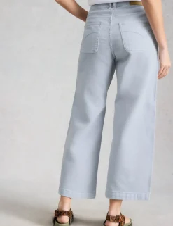 Wide Leg Cropped Jeans
