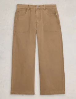 Wide Leg Cropped Jeans