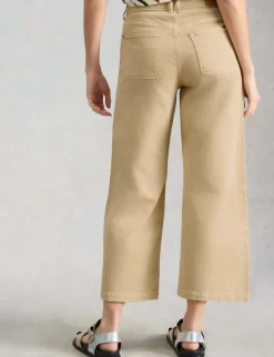 Wide Leg Cropped Jeans