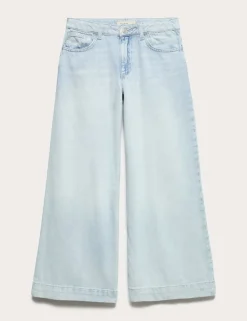 Wide Leg Denim Jeans (6-16 Yrs)