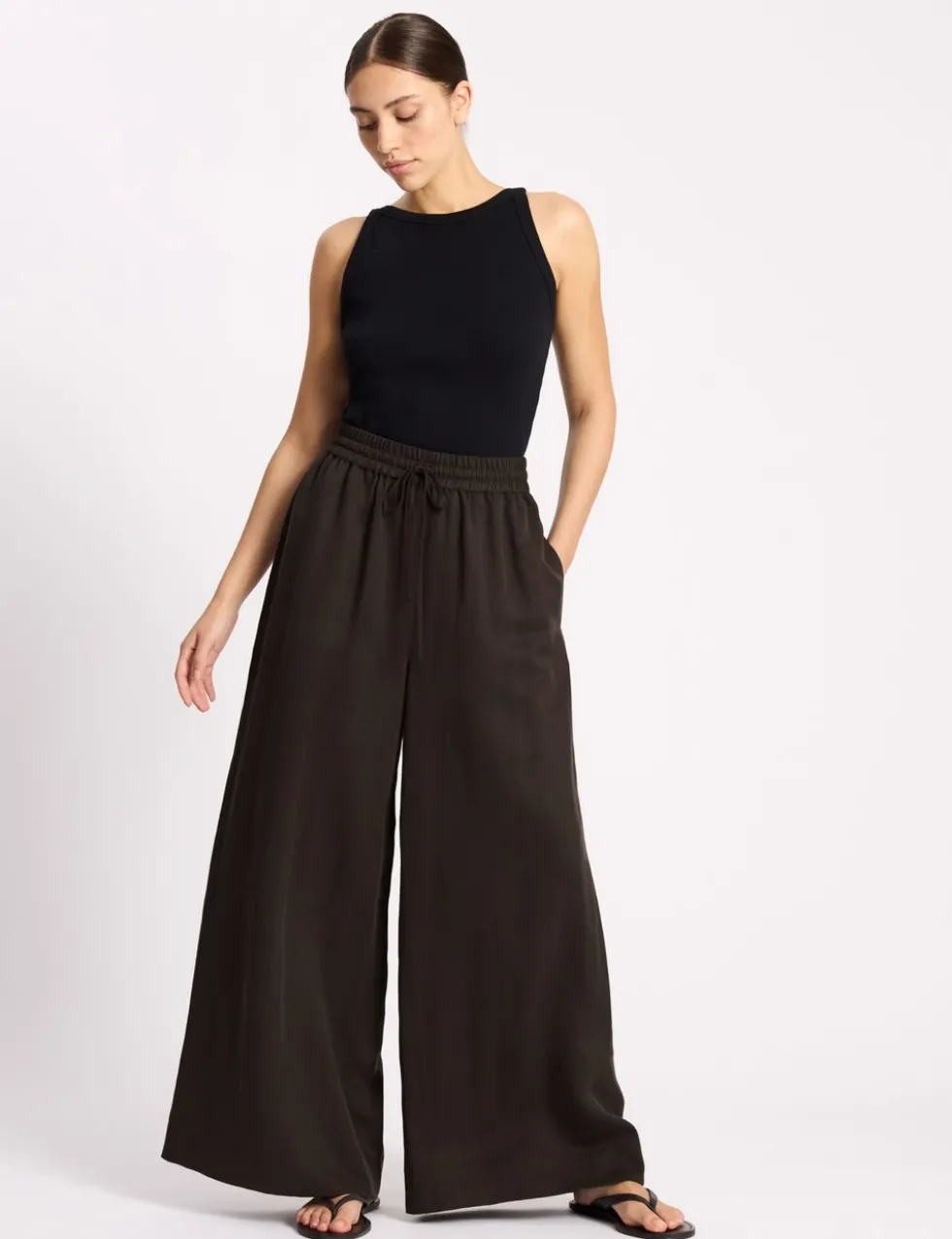 Wide Leg Trousers
