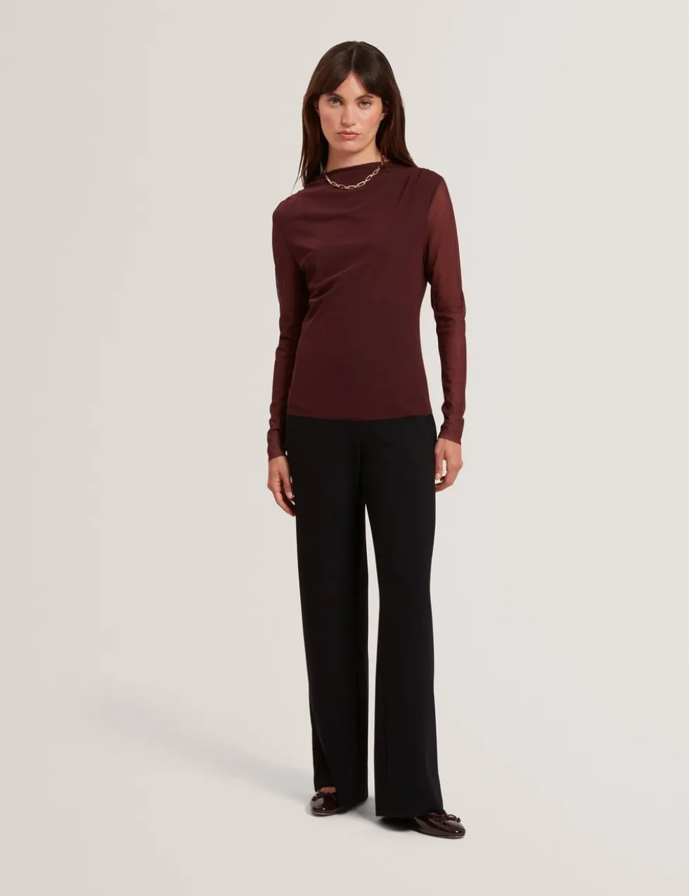 Wide Leg Trousers