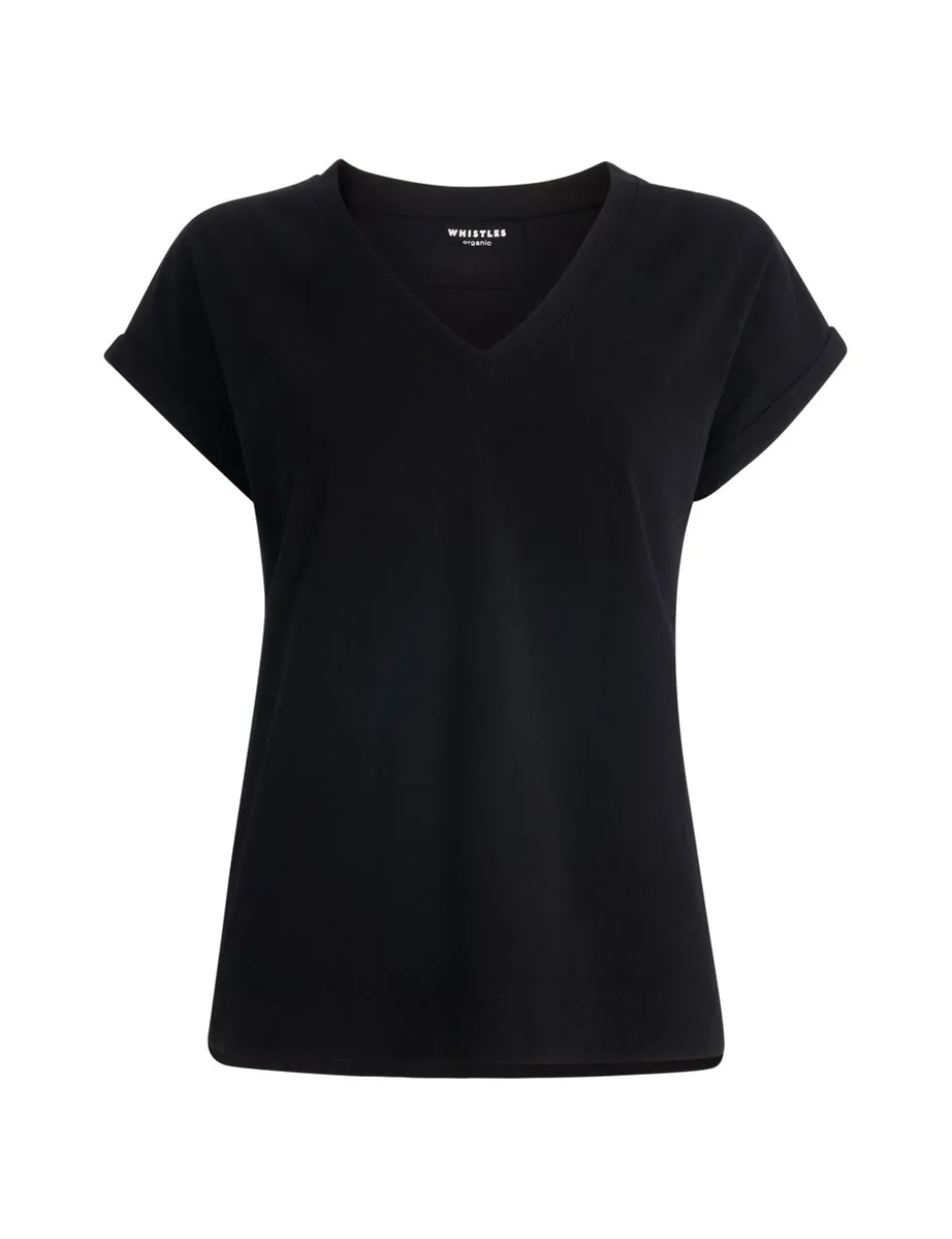Willa Pure Cotton V-Neck T-Shirt