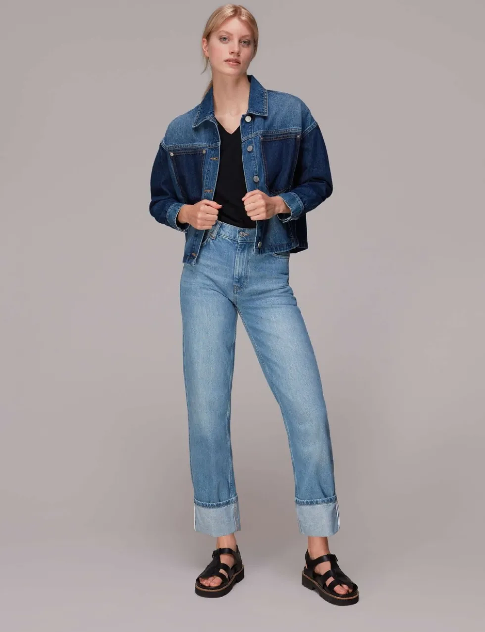 Willa Pure Cotton V-Neck T-Shirt