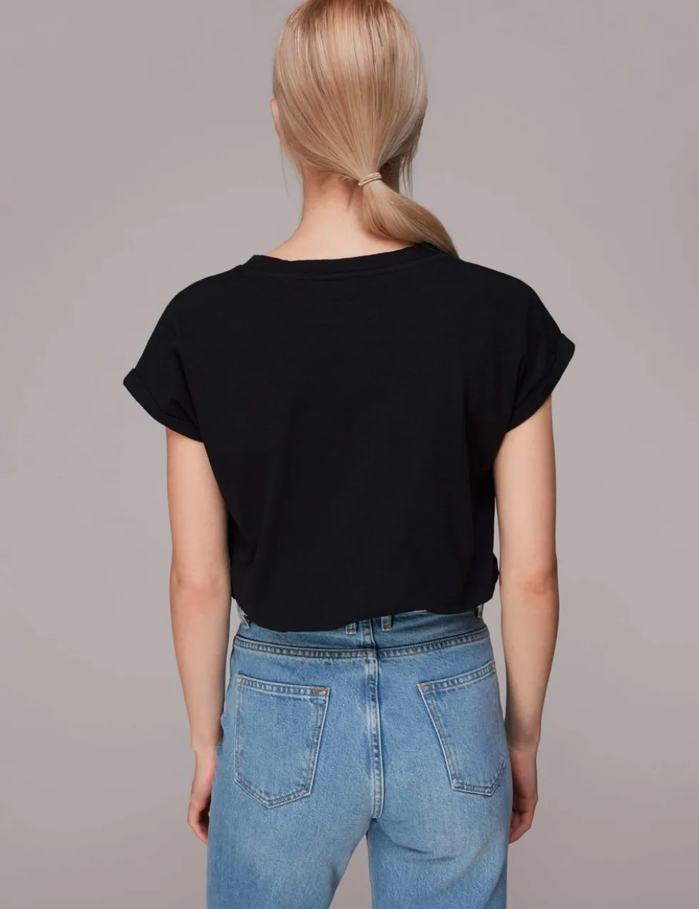 Willa Pure Cotton V-Neck T-Shirt