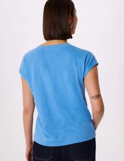 Willa Pure Cotton V-Neck T-Shirt