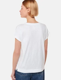 Willa Pure Cotton V-Neck T-Shirt