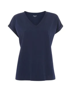 Willa Pure Cotton V-Neck T-Shirt